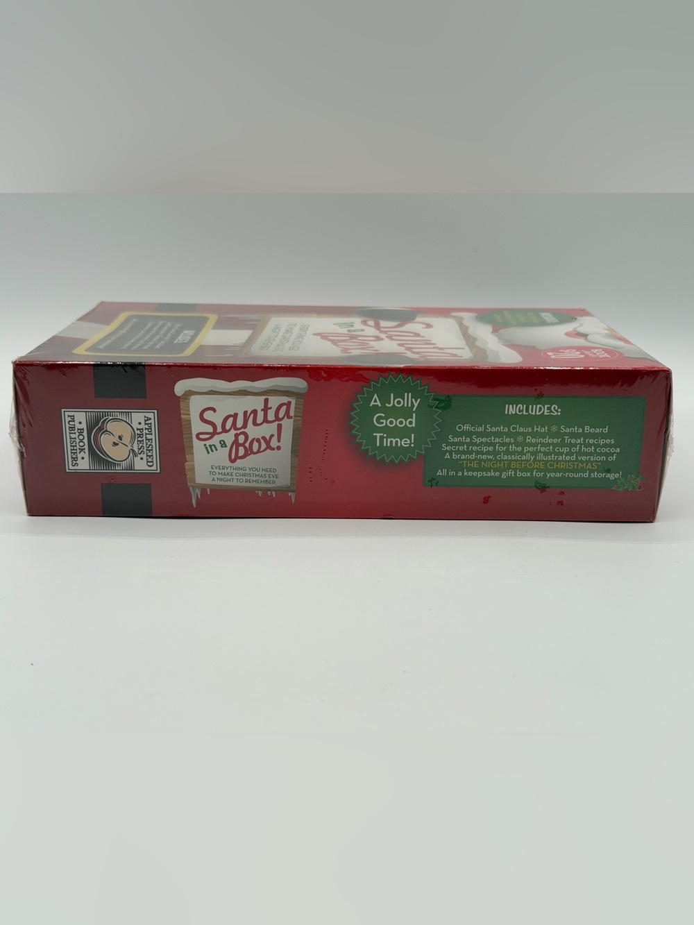 Santa In A Box! Christmas Eve Family Handbook & Santa Costume by Appleseed - New - Picture 7 of 8